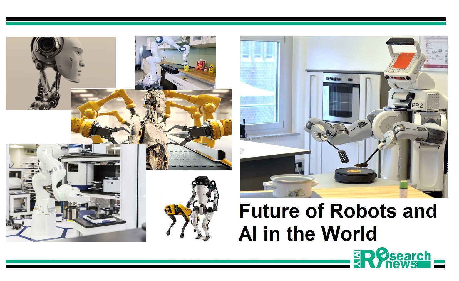 Applications of Robots : Conceivable Future of Robots and AI in the World